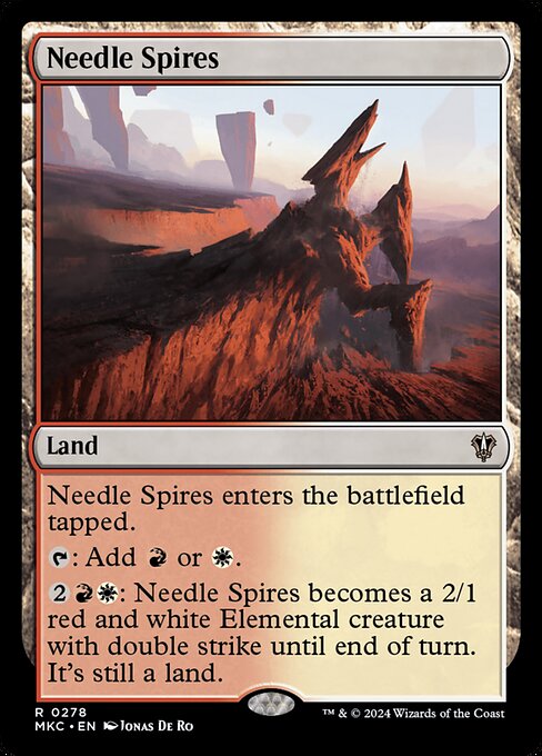 Needle Spires - Murders at Karlov Manor Commander - 278