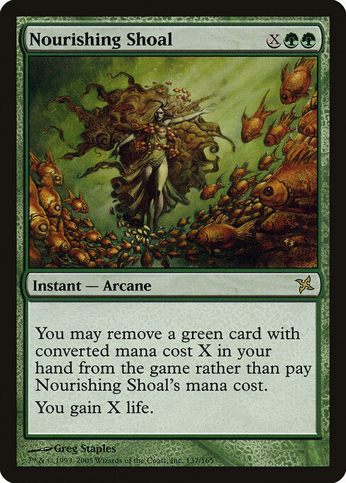 Nourishing Shoal - Betrayers of Kamigawa - 137