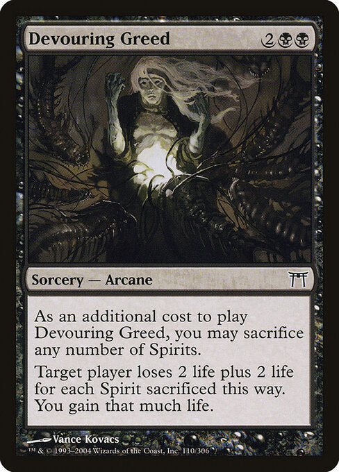 Devouring Greed - Champions of Kamigawa - 110