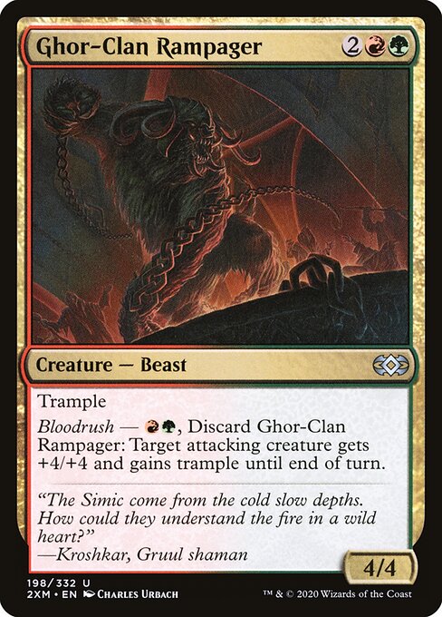 Ghor-Clan Rampager - Double Masters - 198