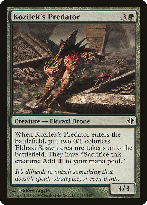 Kozilek's Predator - Rise of the Eldrazi - 193