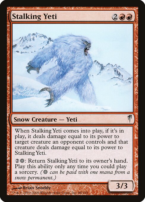 Stalking Yeti - Coldsnap - 98