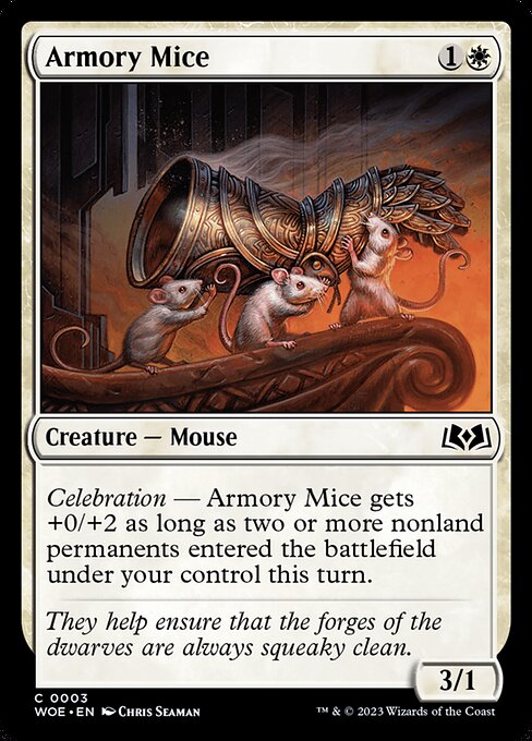 Armory Mice - Wilds of Eldraine - 3