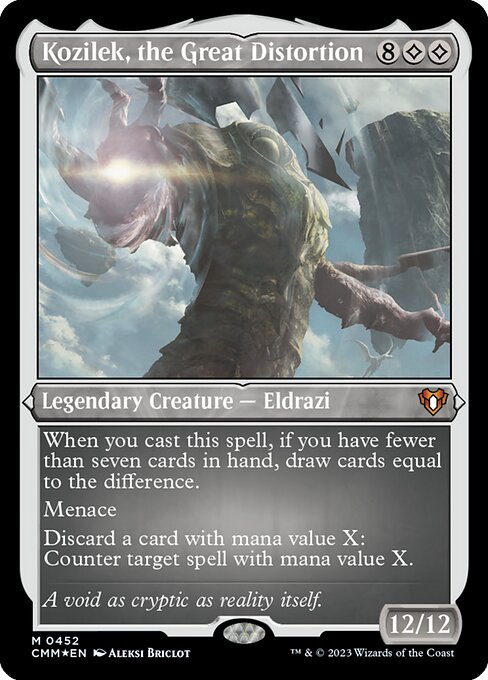 Kozilek, the Great Distortion - Commander Masters - 452
