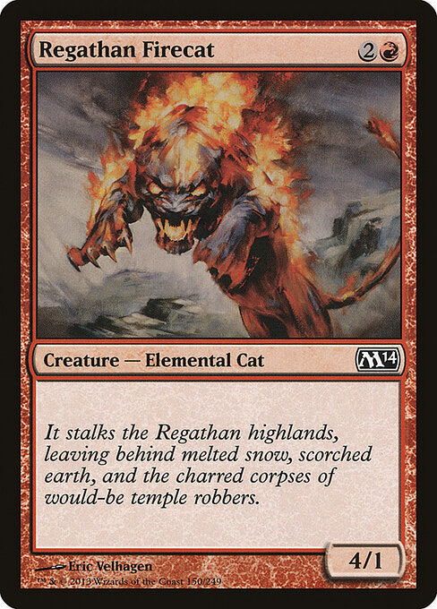 Regathan Firecat - Magic 2014 - 150