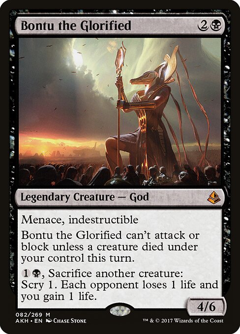 Bontu the Glorified - Amonkhet - 82