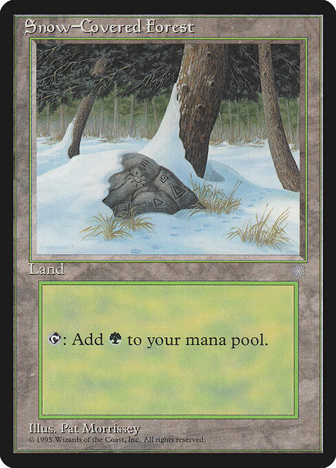 Snow-Covered Forest - Ice Age - 383