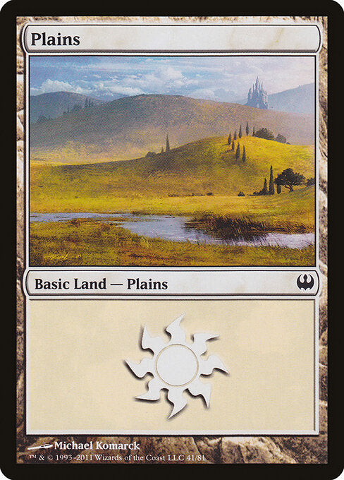 Plains - Duel Decks: Knights vs. Dragons - 41
