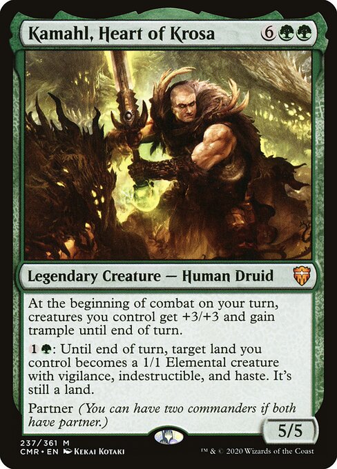 Kamahl, Heart of Krosa - Commander Legends - 237
