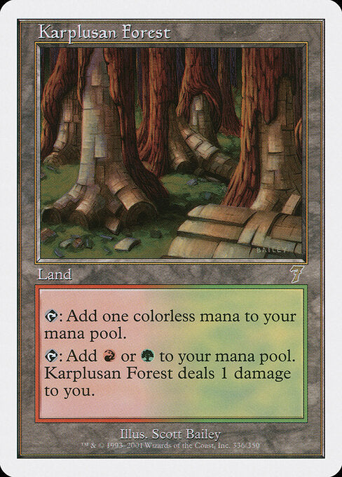 Karplusan Forest - Seventh Edition - 336