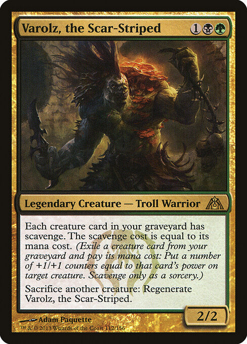 Varolz, the Scar-Striped - Dragon's Maze - 112