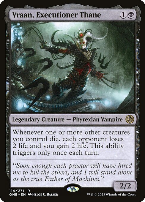 Vraan, Executioner Thane - Phyrexia: All Will Be One - 114