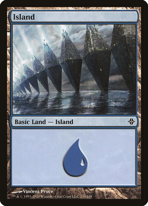 Island - Rise of the Eldrazi - 233