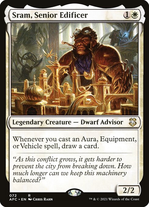 Sram, Senior Edificer - Forgotten Realms Commander - 72