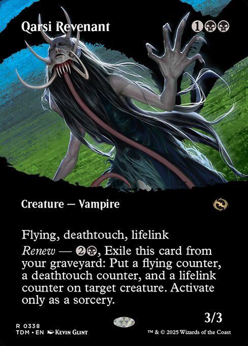 Qarsi Revenant - Tarkir: Dragonstorm - 338