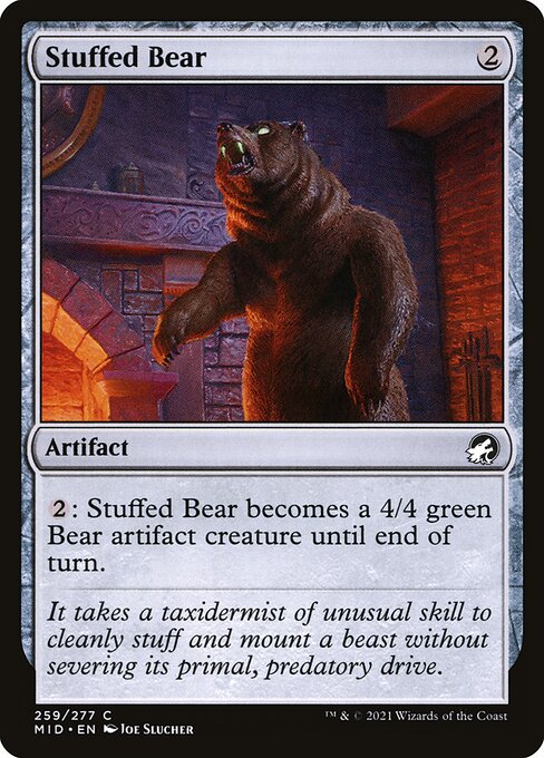 Stuffed Bear - Innistrad: Midnight Hunt - 259