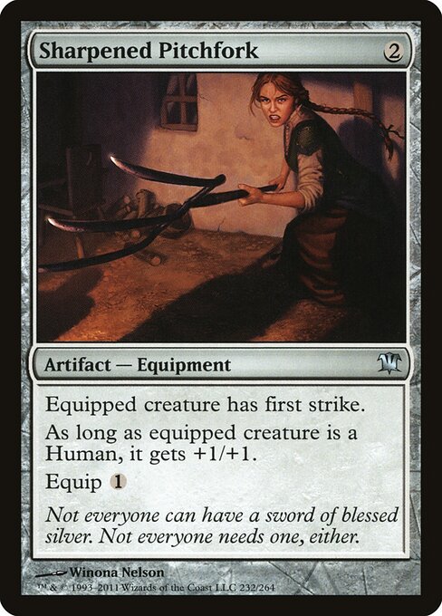 Sharpened Pitchfork - Innistrad - 232