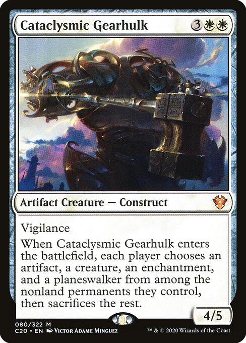 Cataclysmic Gearhulk - Commander 2020 - 80