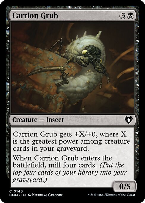 Carrion Grub - Commander Masters - 143