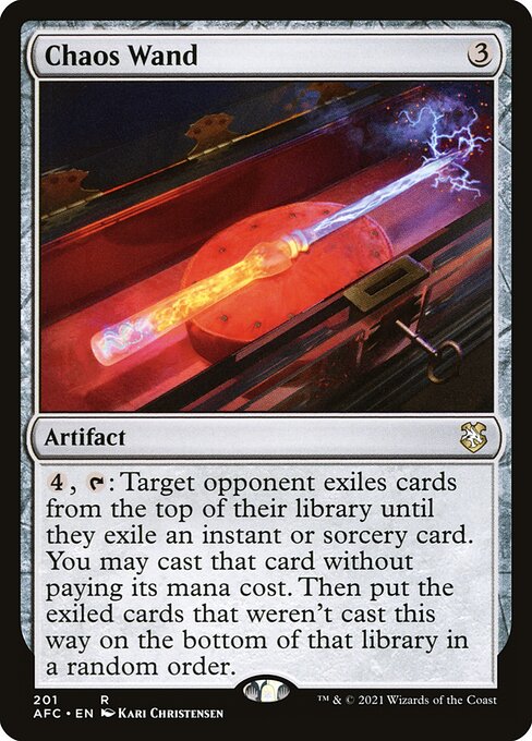 Chaos Wand - Forgotten Realms Commander - 201