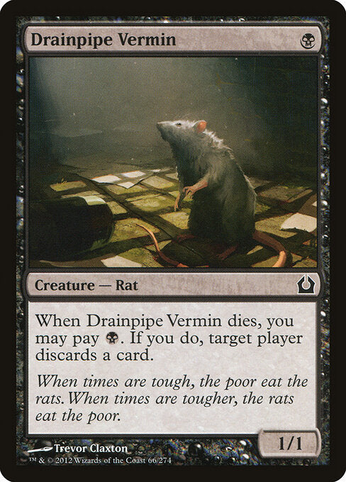 Drainpipe Vermin - Return to Ravnica - 66