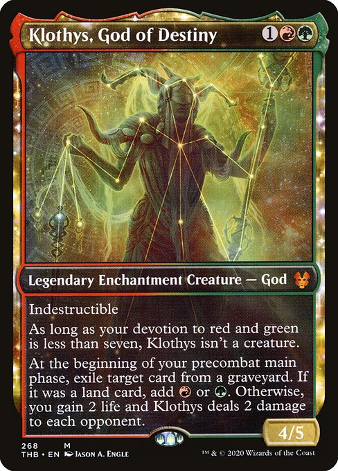 Klothys, God of Destiny - Theros Beyond Death - 268