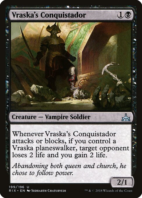 Vraska's Conquistador - Rivals of Ixalan - 199