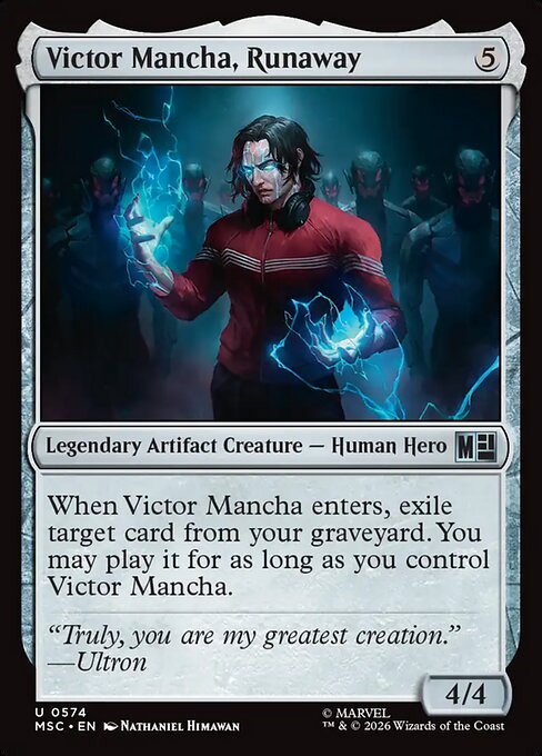 Victor Mancha, Runaway - Marvel Super Heroes Commander - 574