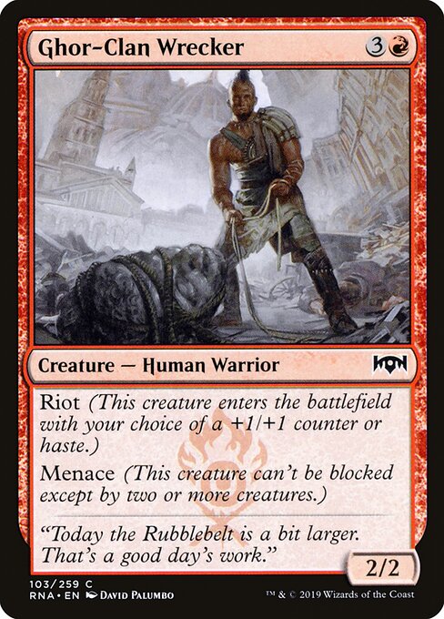 Ghor-Clan Wrecker - Ravnica Allegiance - 103