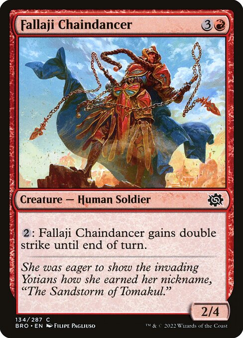 Fallaji Chaindancer - The Brothers' War - 134