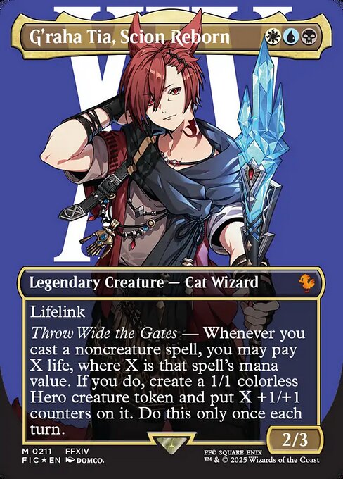 G'raha Tia, Scion Reborn - Final Fantasy Commander - 211