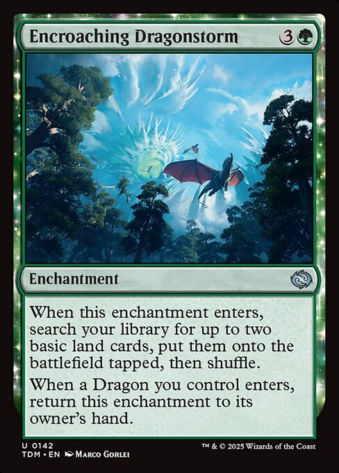 Encroaching Dragonstorm - Tarkir: Dragonstorm - 142
