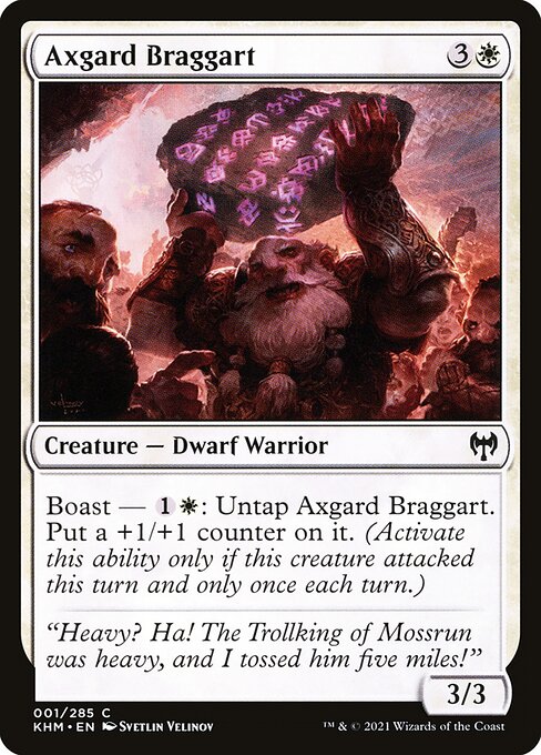 Axgard Braggart - Kaldheim - 1