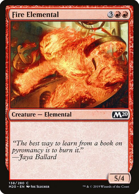 Fire Elemental - Core Set 2020 - 138