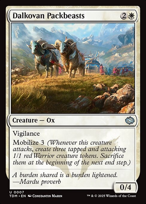 Dalkovan Packbeasts - Tarkir: Dragonstorm - 7
