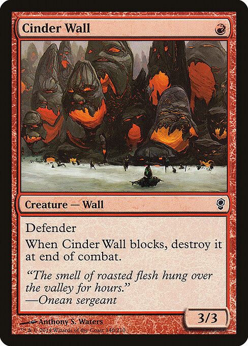 Cinder Wall - Conspiracy - 140