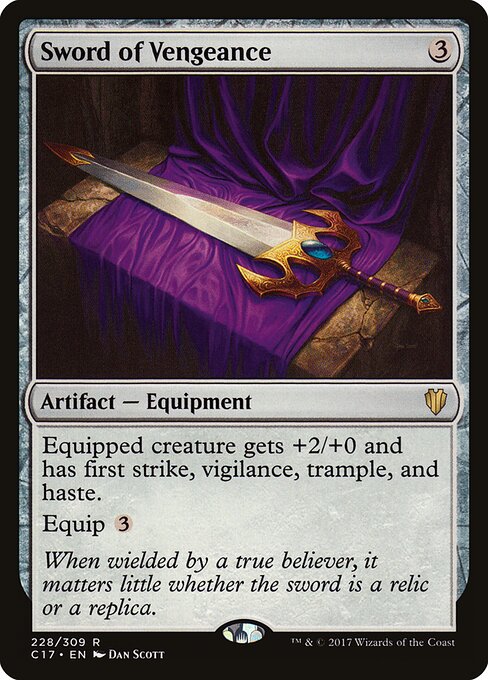 Sword of Vengeance - Commander 2017 - 228