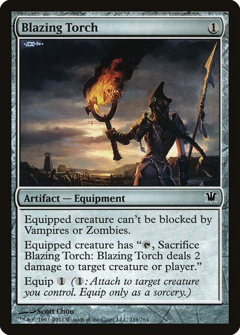 Blazing Torch - Innistrad - 216