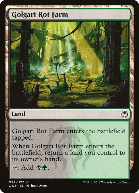 Golgari Rot Farm - GRN Guild Kit - 74