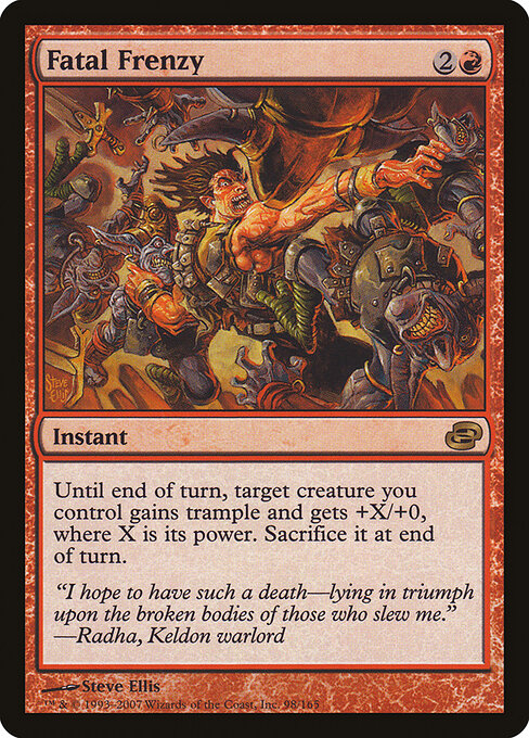 Fatal Frenzy - Planar Chaos - 98
