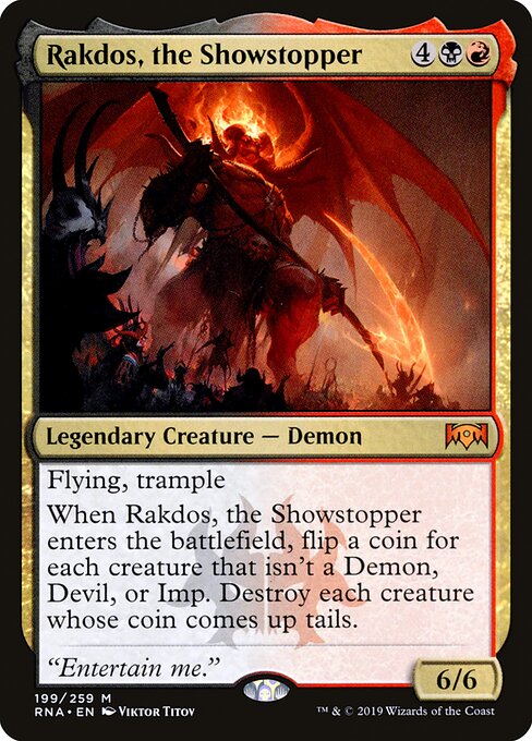 Rakdos, the Showstopper - Ravnica Allegiance - 199
