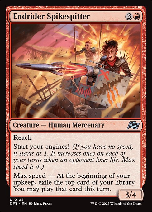 Endrider Spikespitter - Aetherdrift - 125