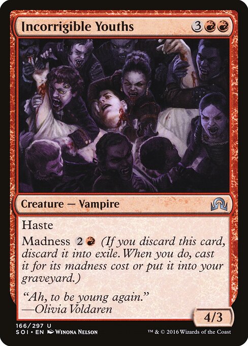 Incorrigible Youths - Shadows over Innistrad - 166