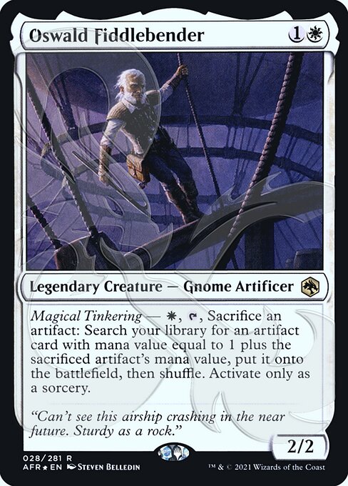 Oswald Fiddlebender - Adventures in the Forgotten Realms Promos - 28a