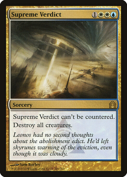 Supreme Verdict - Return to Ravnica - 201