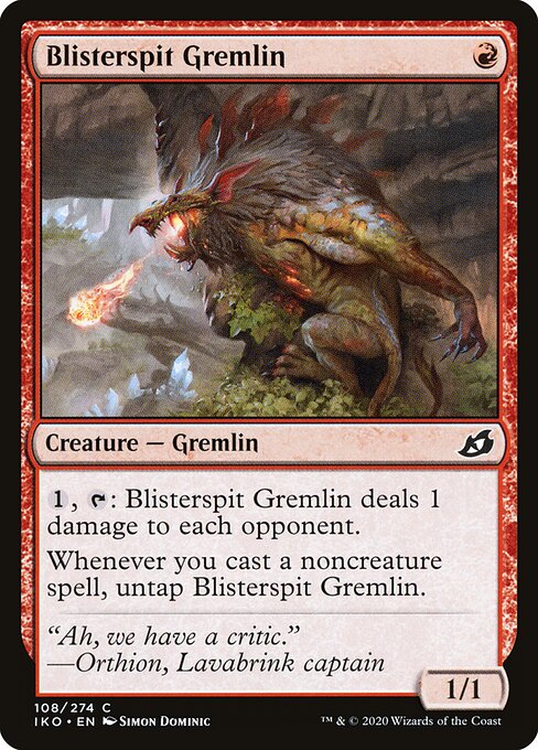 Blisterspit Gremlin - Ikoria: Lair of Behemoths - 108