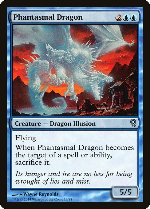 Phantasmal Dragon - Duel Decks: Jace vs. Vraska - 14