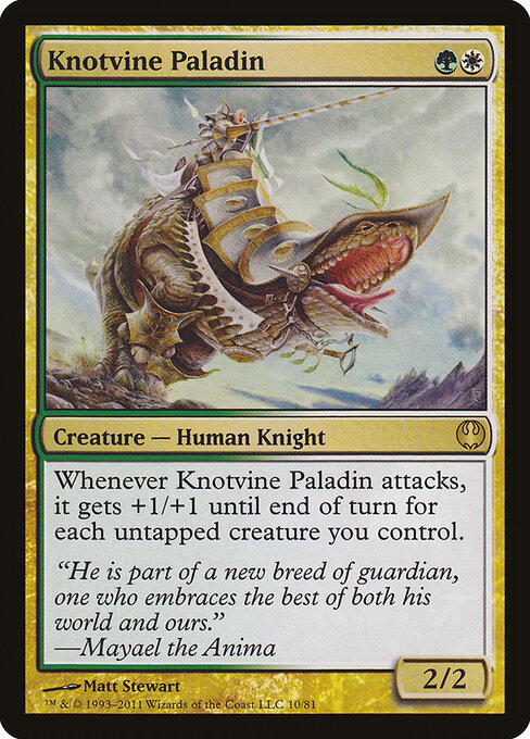 Knotvine Paladin - Duel Decks: Knights vs. Dragons - 10