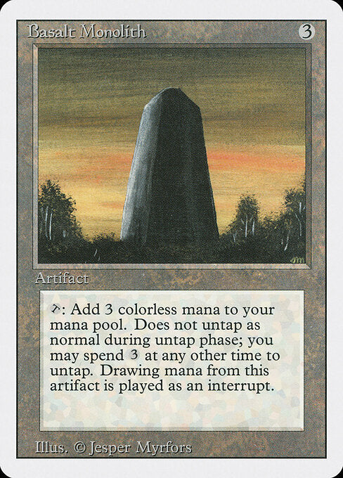 Basalt Monolith - Revised Edition - 235
