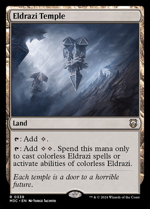 Eldrazi Temple - Modern Horizons 3 Commander - 339